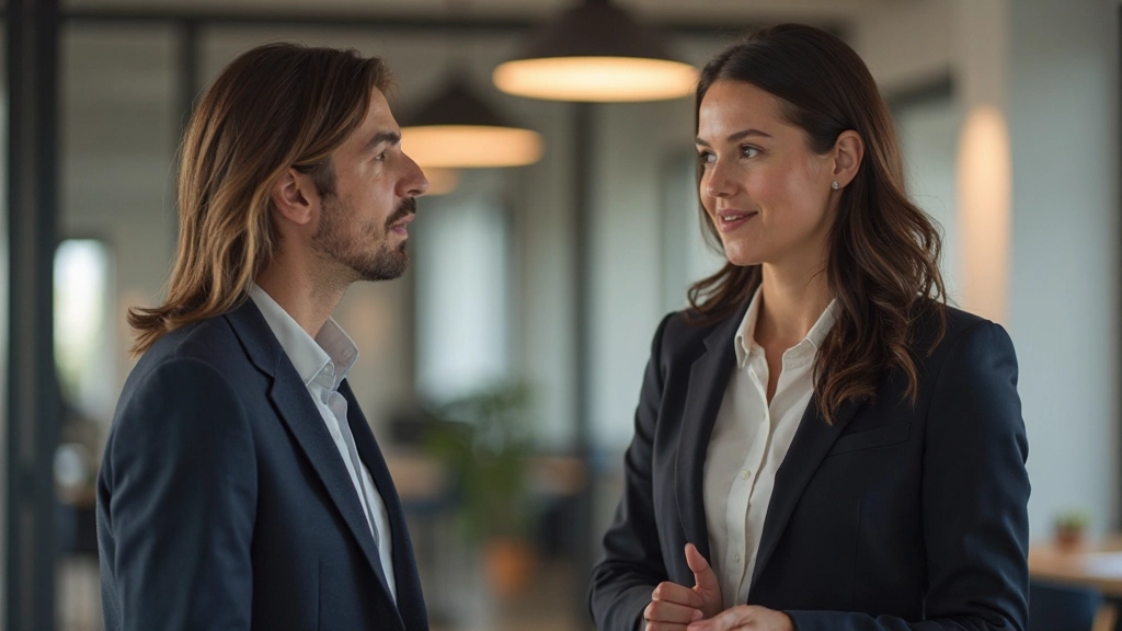 Leider nodigt teamlid uit in discussie over verantwoordelijkheid en groei in veilige omgeving
